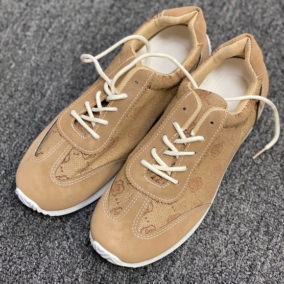 Shoes - Stylish Tan Women's Sneakers